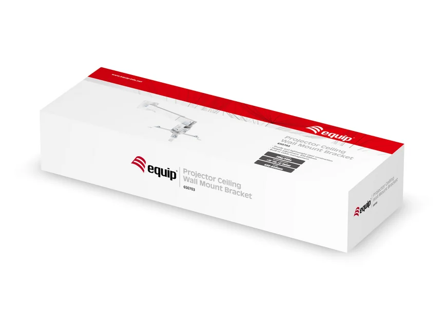 Suporte de Parede Universal para Projetor Branco Ajustável Equip 650703 - Imagem 6