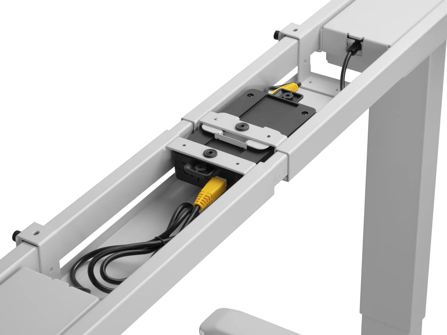 Estrutura elétrica de secretária Equip ERGO 3WAY sit-stand com motor duplo cinzento - Imagem 4
