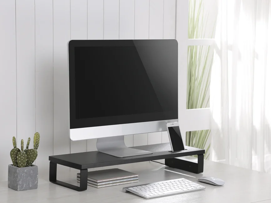 Suporte de Monitor para Secretária Equip com Hub USB 2.0 – Ergonómico, 3 Portas, 60 cm - Imagem 5