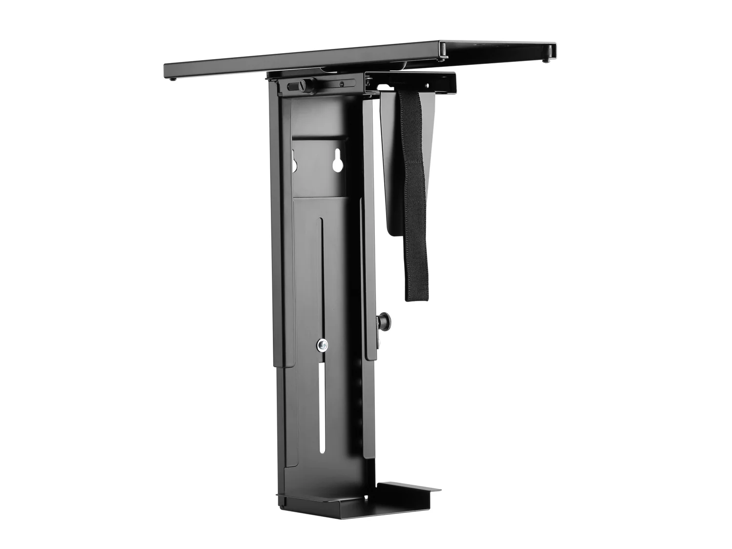 Suporte de secretária para CPU Equip 650892 ajustável rotação 180° aço preto 10 kg - Imagem 1