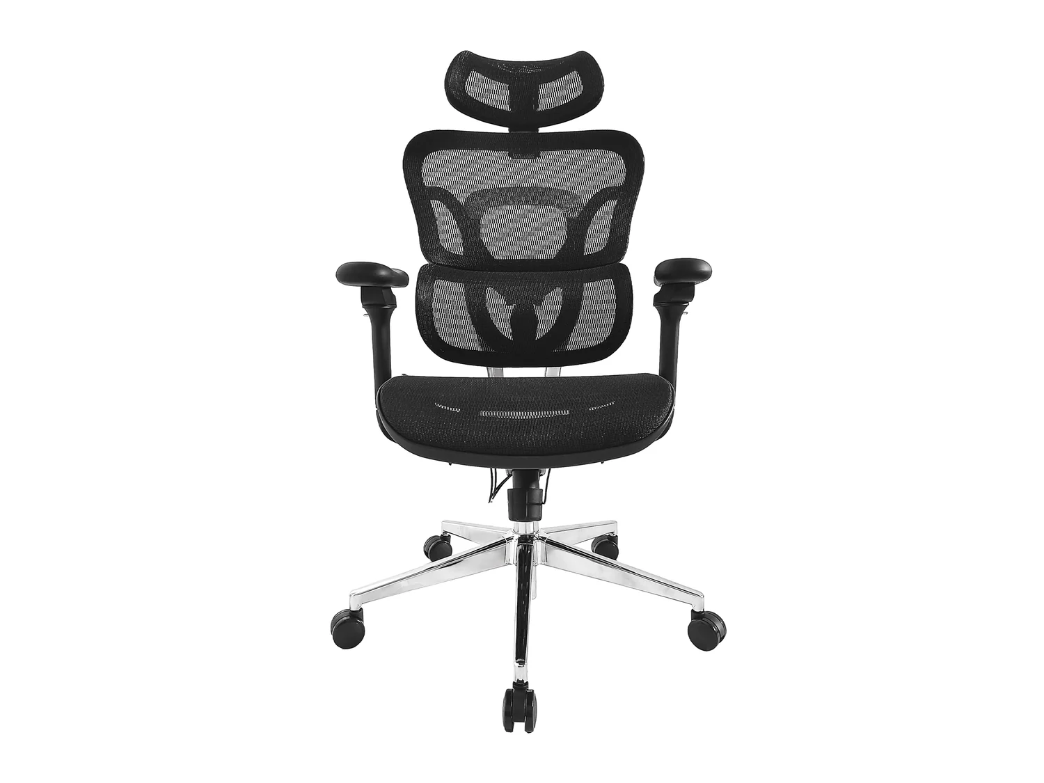 Cadeira de Escritório Ergonómica Equip 651051 – Encosto em Rede, Apoio Lombar e Encosto de Cabeça - Imagem 4