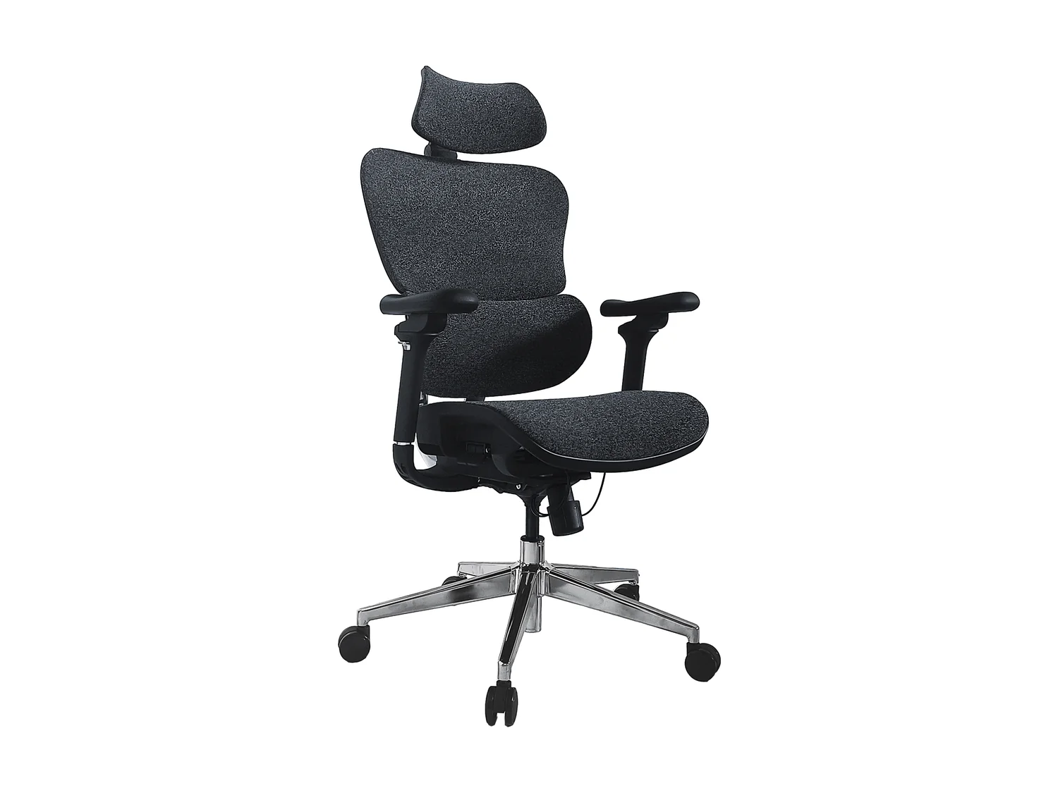 Cadeira de Escritório Ergonómica Equip 651052 – Assento Acolchoado, Apoio Lombar e Encosto de Cabeça - Imagem 1