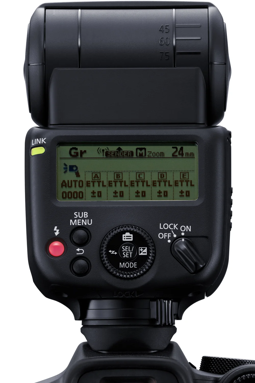 Flash Canon Speedlite EL-10 Número Guia 40 E-TTL II Transmissão Wireless 30m Preto - Imagem 13