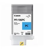 Tinteiro Canon PFI-106 PC Photo Cyan 130 ml original para iPF6400 - Imagem 2