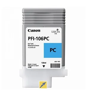 Tinteiro Canon PFI-106 PC Photo Cyan 130 ml original para iPF6400