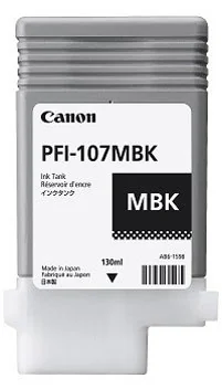Tinteiro Canon PFI-107 Preto Mate 130 ml Original para imagePROGRAF 680/685/780/785