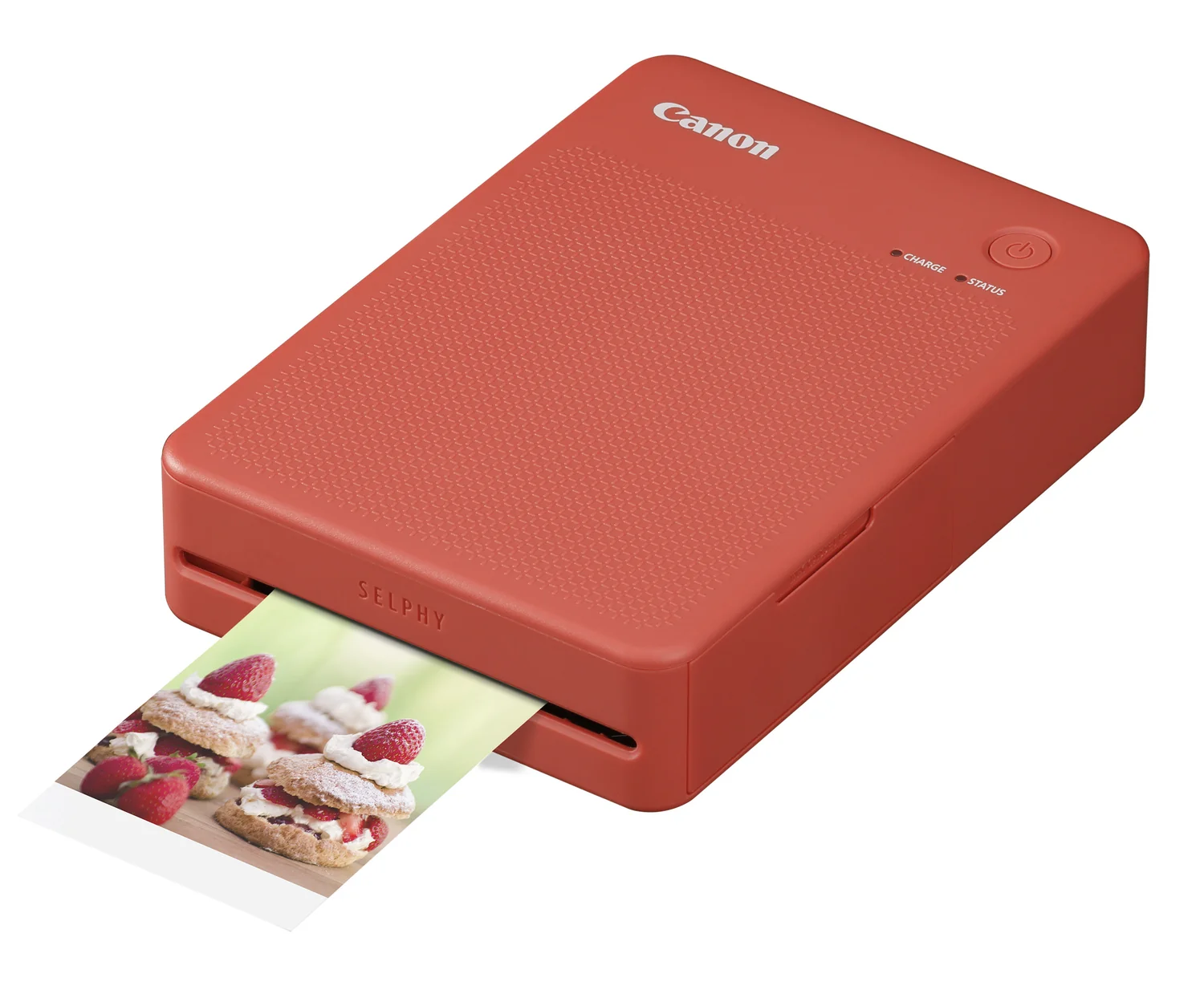 Impressora Fotográfica Portátil Canon SELPHY QX20 Vermelho Terracotta – Wi-Fi, Bluetooth, Sublimação - Imagem 4