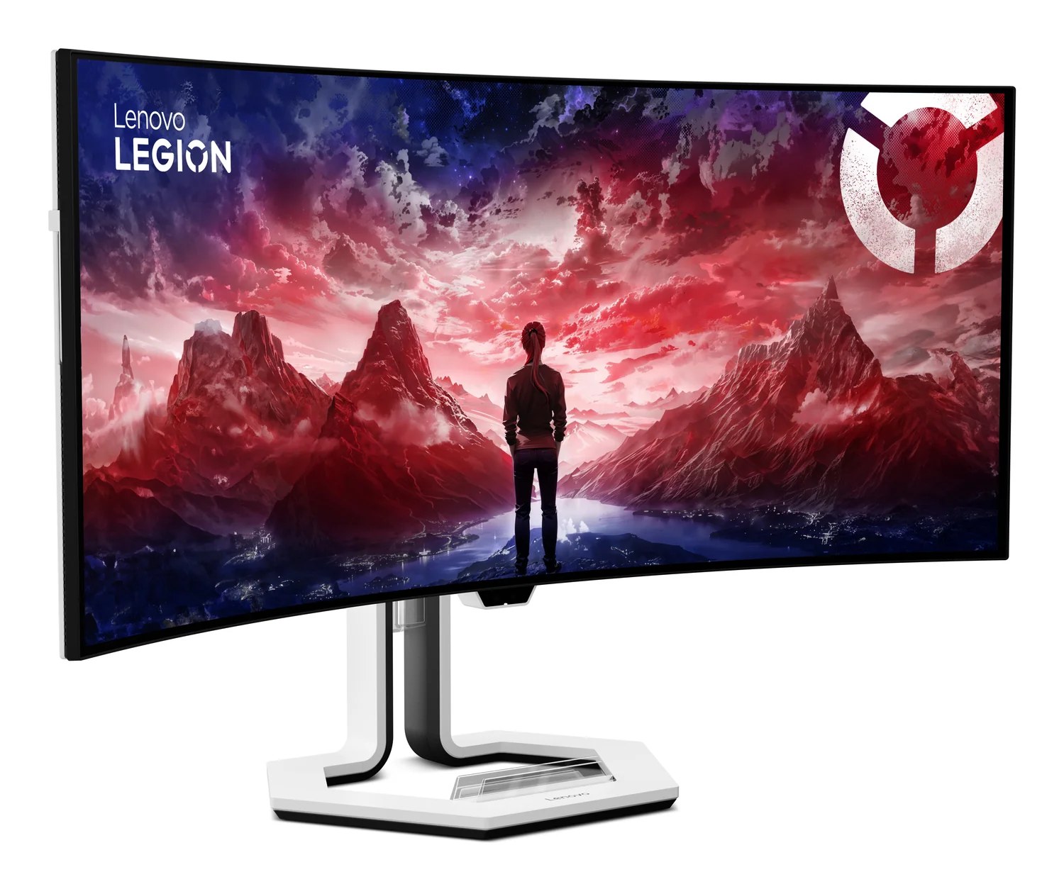 Monitor Gaming Lenovo Pro 34 WQHD OLED 240Hz 0.03ms Curvo 800R USB-C HDMI 2.1 DisplayHDR 400 True Black Preto - Imagem 3