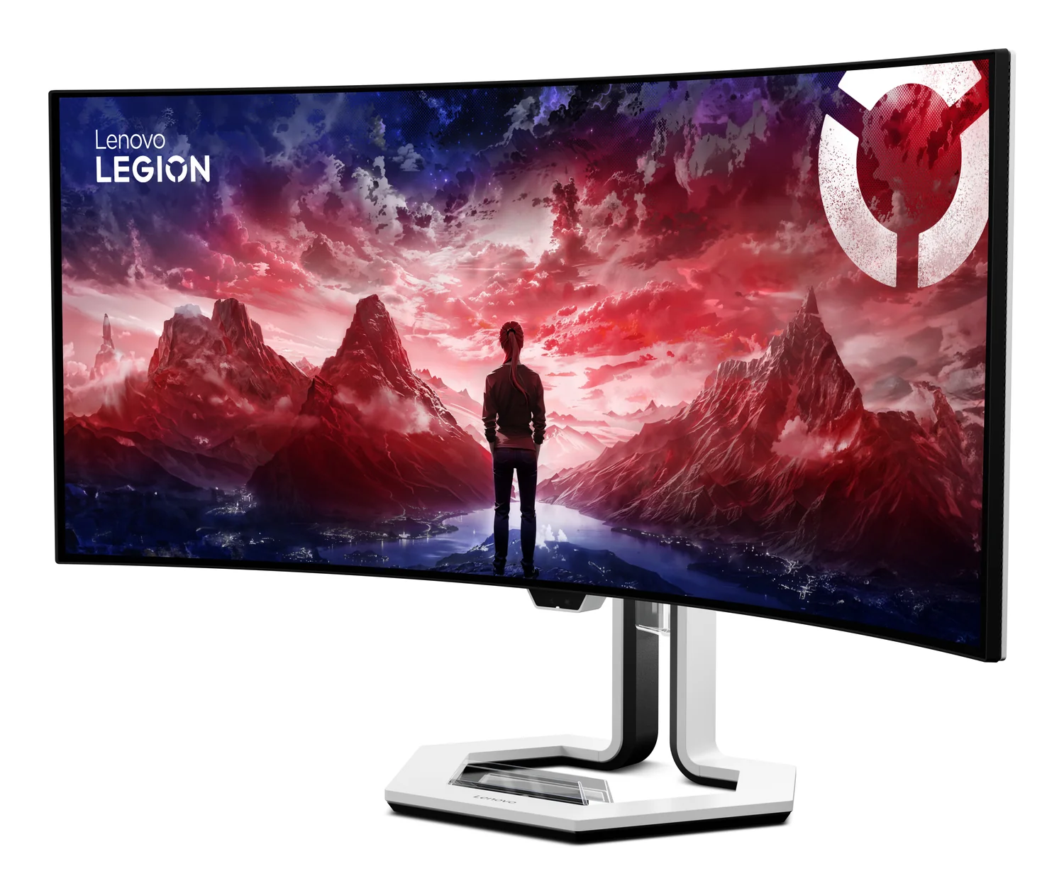 Monitor Gaming Lenovo Pro 34 WQHD OLED 240Hz 0.03ms Curvo 800R USB-C HDMI 2.1 DisplayHDR 400 True Black Preto - Imagem 2