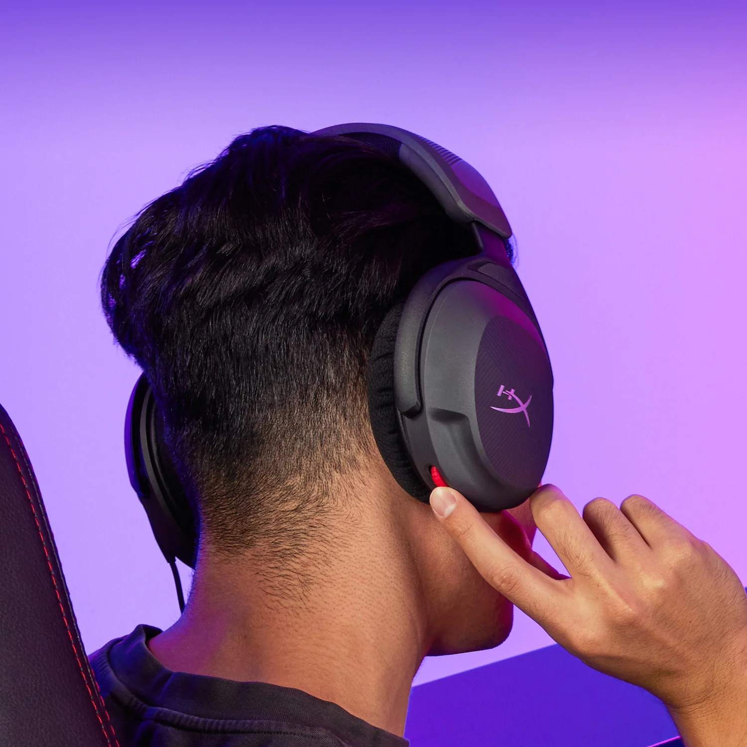 Headset Gaming HyperX Cloud Stinger 2 Core com Fios Preto para PC - Imagem 6