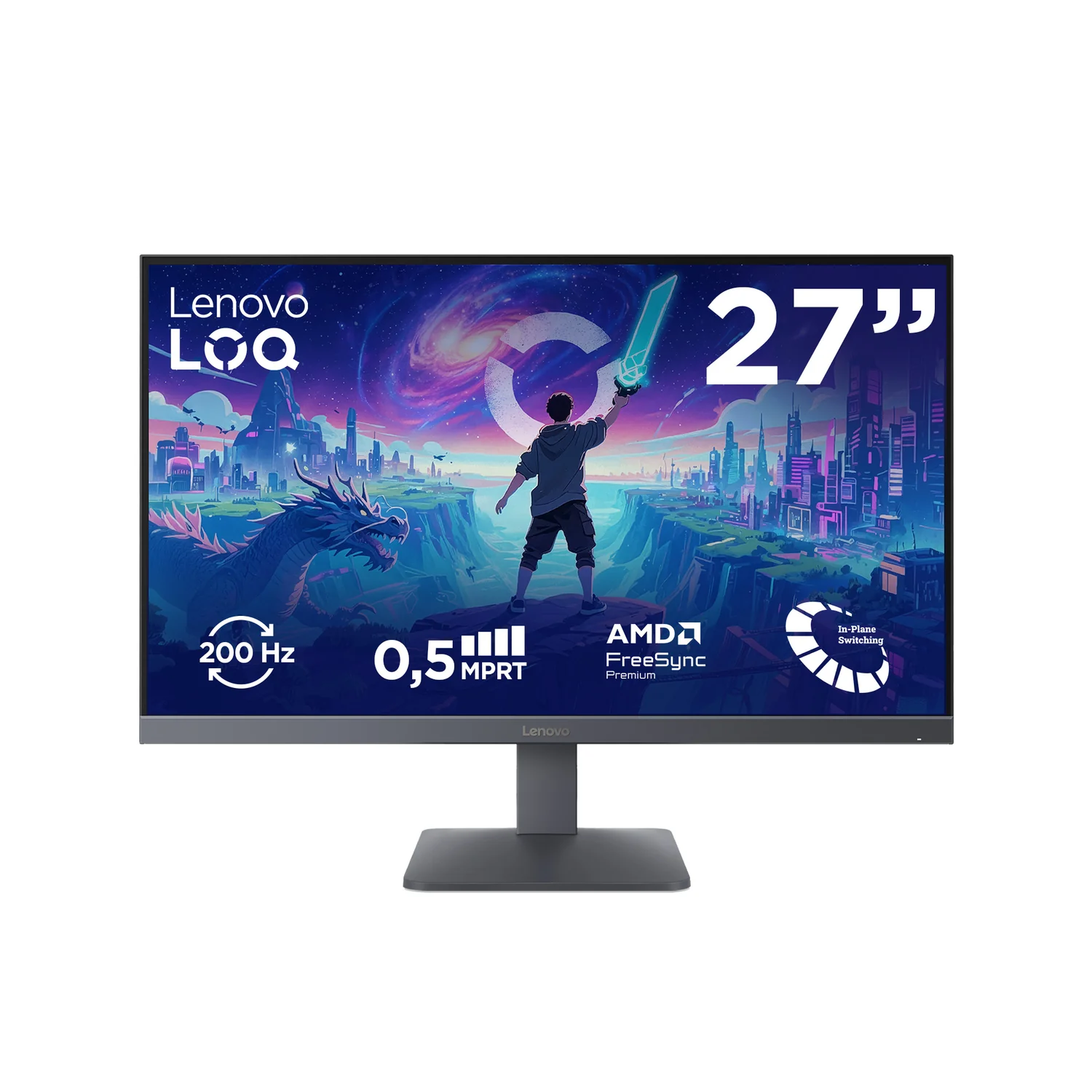 Monitor Gaming Lenovo LOQ 27-10 27" FHD IPS 200Hz 0,5ms HDR10 FreeSync