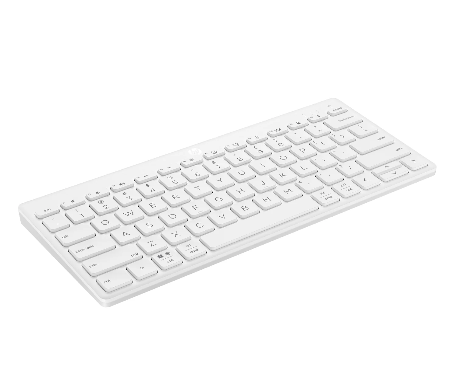 Teclado Bluetooth HP 350 Compacto Multi-Dispositivo Branco - Imagem 2