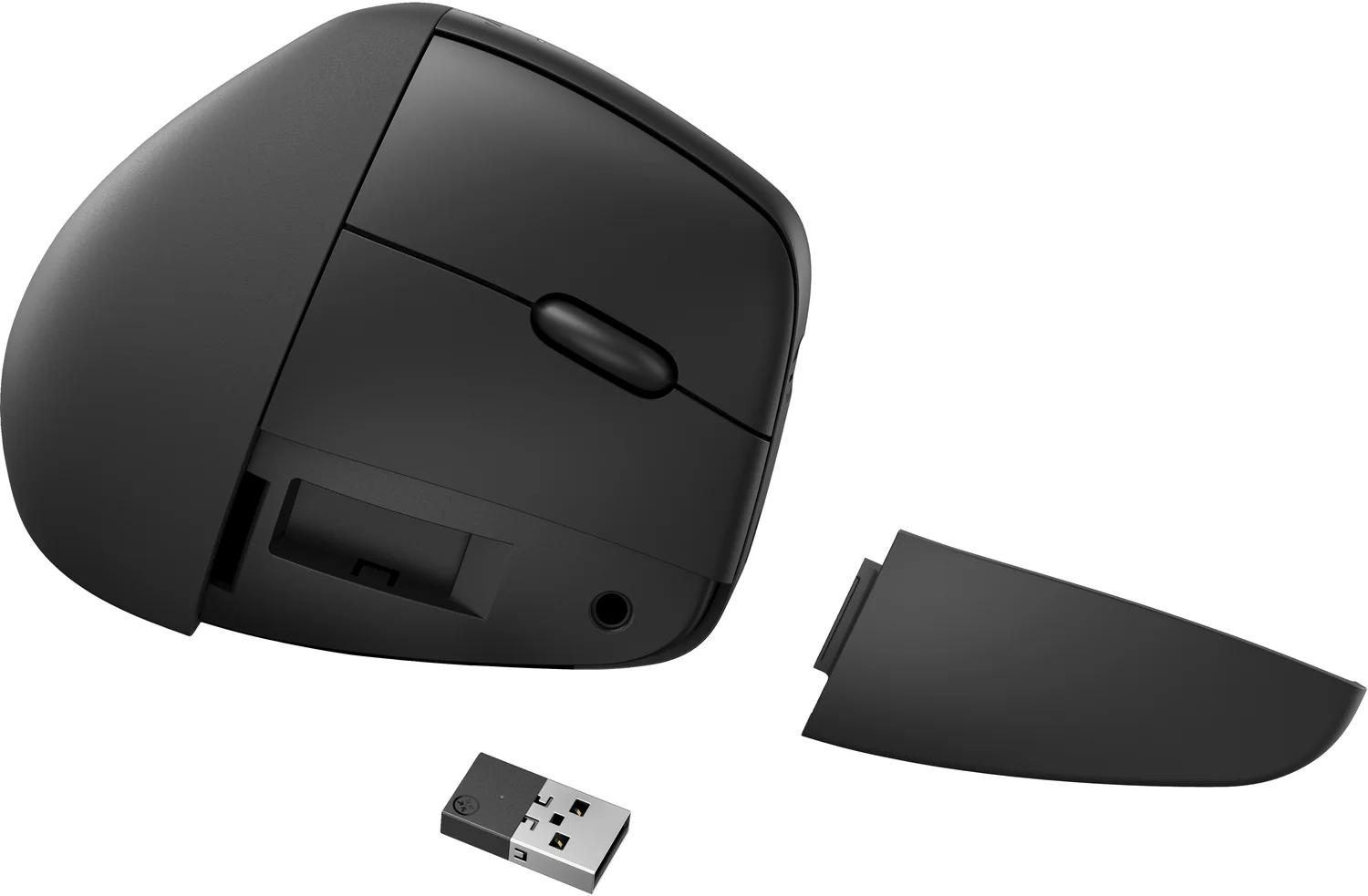 Rato Ergonómico Vertical HP 920 Sem Fios Bluetooth 5.3 Recarregável USB-C Preto - Imagem 7