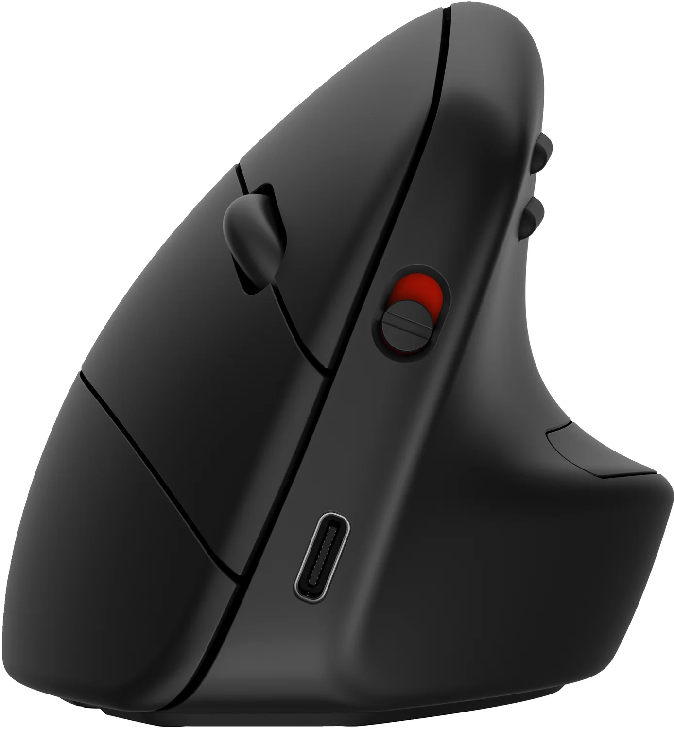 Rato Ergonómico Vertical HP 920 Sem Fios Bluetooth 5.3 Recarregável USB-C Preto - Imagem 4