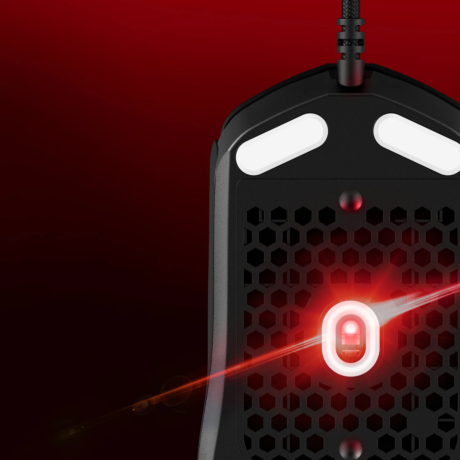 Rato Gaming HyperX Pulsefire Haste 2 com Fio Preto 26000 DPI 6 Botões - Imagem 4