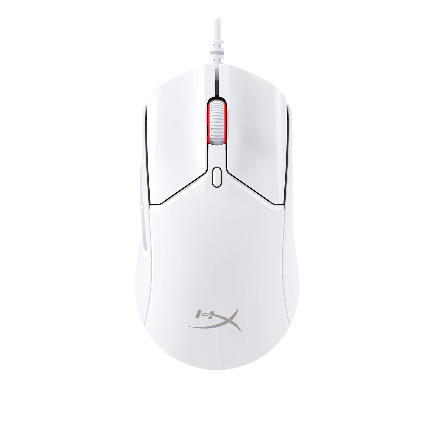 Rato Gaming HyperX Pulsefire Haste 2 Branco Ultraleve 53g 26000 DPI 8000Hz USB-A Ambidestro