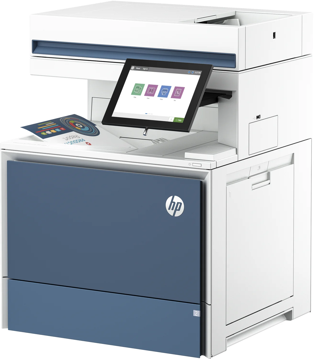 Impressora Multifunções Laser Cor HP Color LaserJet Enterprise 6800dn 52ppm A4 - Imagem 4
