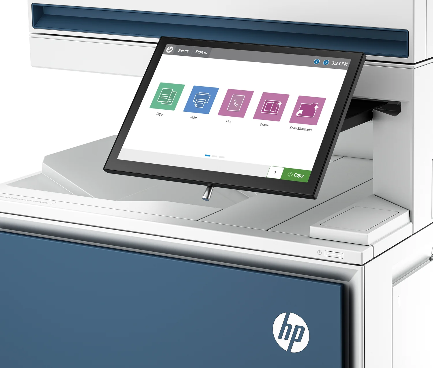 Impressora Multifunções Laser Cor HP Color LaserJet Enterprise Flow 6800zf 52ppm - Imagem 9