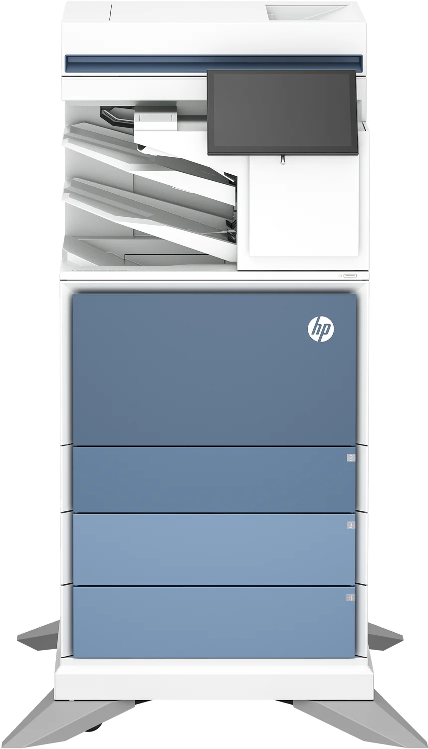 Impressora HP Color LaserJet Enterprise Flow MFP 6800zfsw Multifunções Cor Wi-Fi - Imagem 1