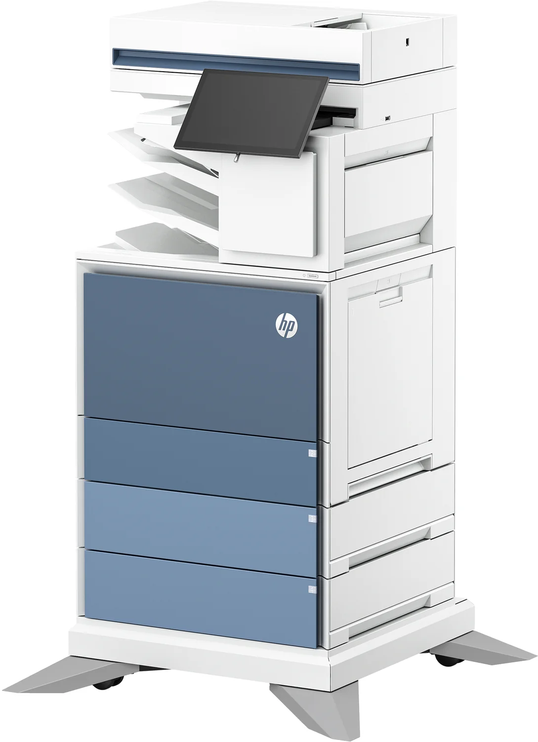 Impressora HP Color LaserJet Enterprise Flow MFP 6800zfsw Multifunções Cor Wi-Fi - Imagem 3