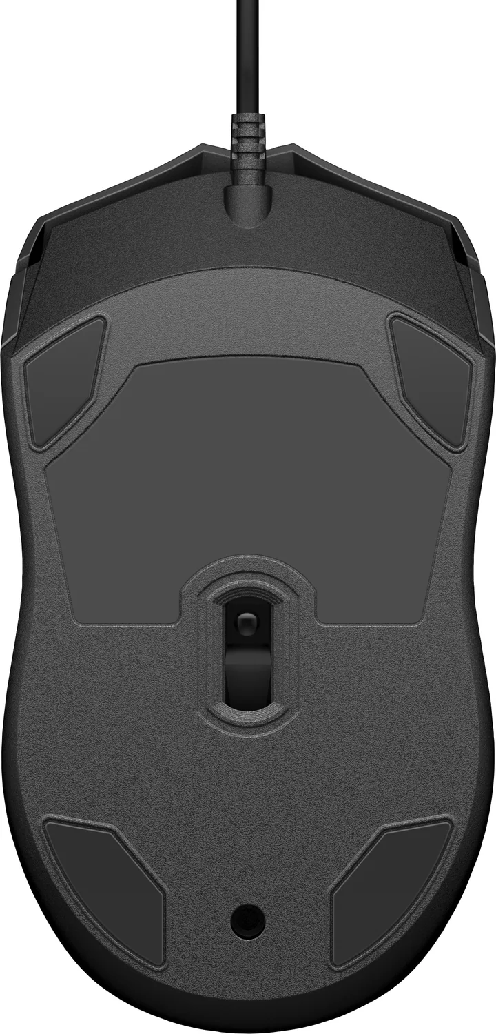 Rato Com Fios HP 100 USB Ótico 1600 DPI Ambidestro Preto - Imagem 4