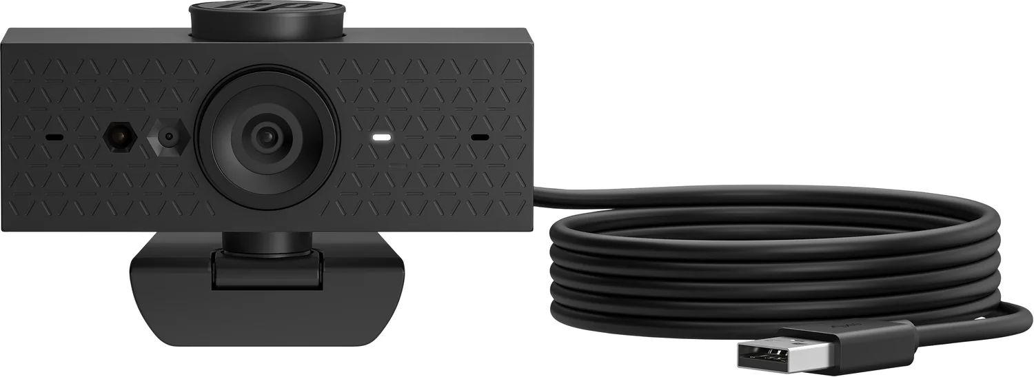 Webcam HP 620 Full HD 1080p 60fps Autofoco Microfone Zoom 5x Campo 92°