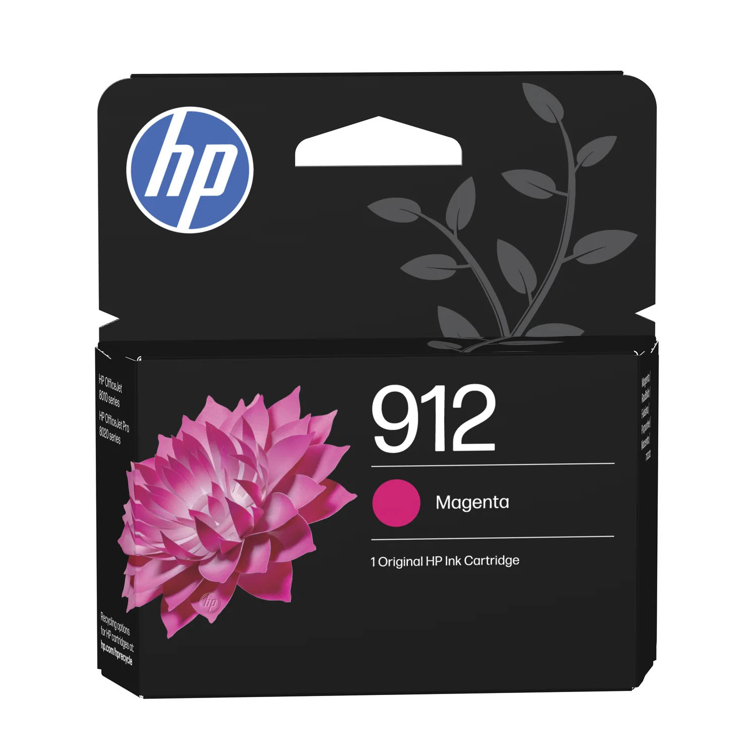 Pack de 4 Tinteiros HP 912 Original CMYK (Preto, Ciano, Magenta, Amarelo) Rendimento Padrão