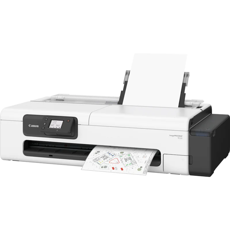 Plotter Canon imagePROGRAF TC-21 A1 24 Polegadas Wi-Fi 4 Cores com Pedestal - Imagem 7