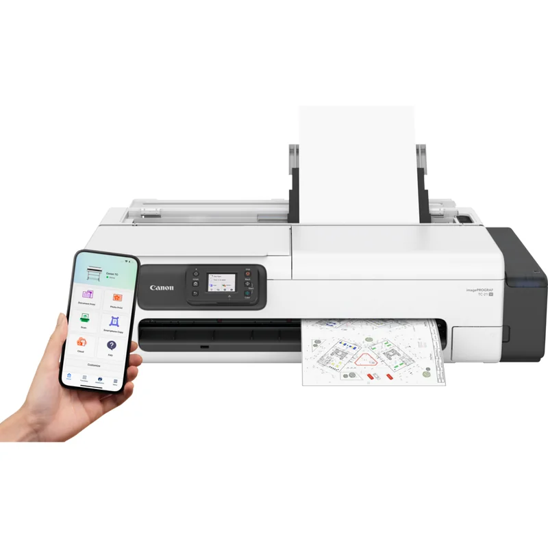 Impressora de grande formato Canon imagePROGRAF TC-21M A1 jato de tinta cor Wi-Fi - Imagem 13