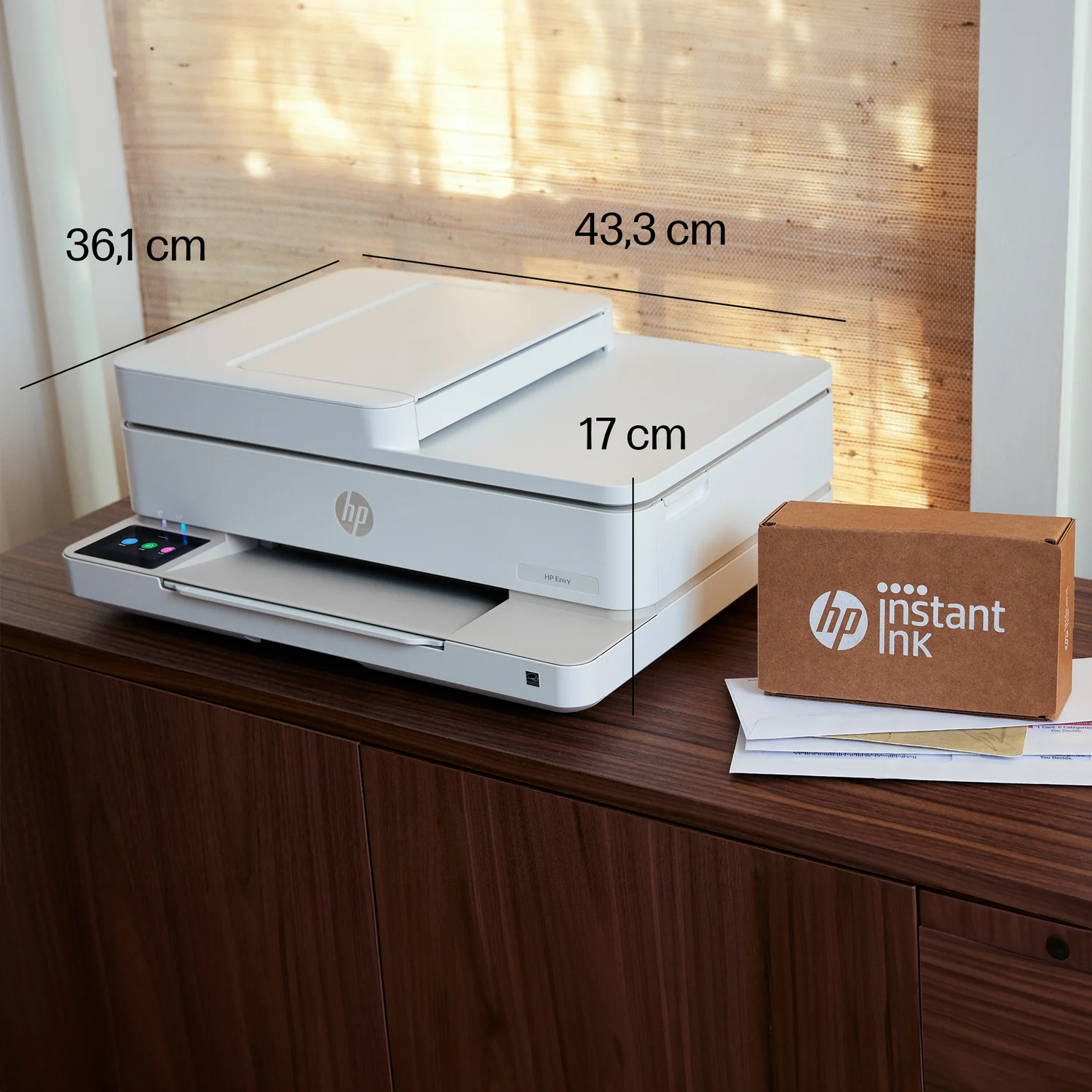 Impressora Multifunções HP Envy 6532e Jacto de Tinta Cor Duplex Automático Wi-Fi Bluetooth - Imagem 3