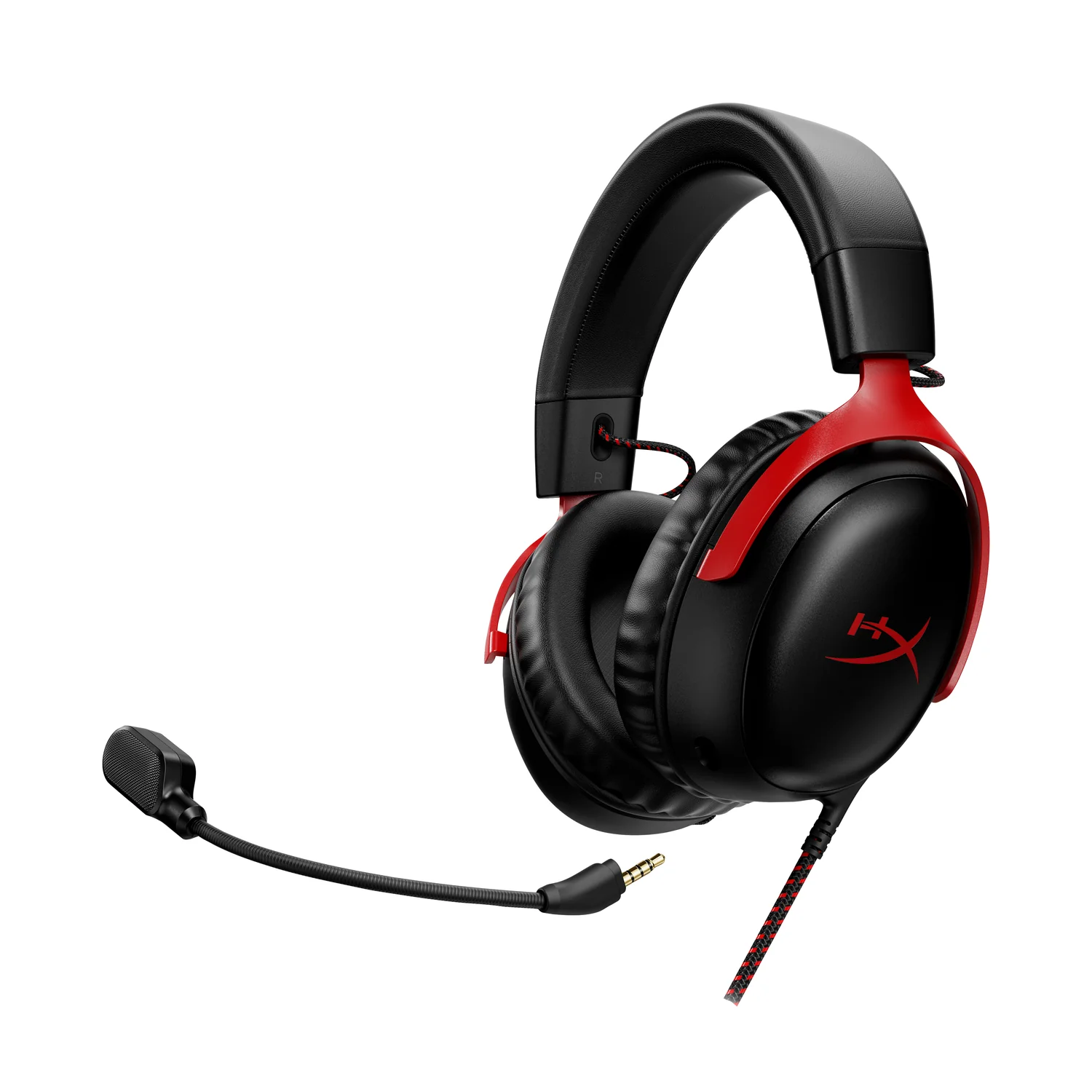Headset Gaming HyperX Cloud III com Surround DTS 7.1 e Drivers 53mm - Preto/Vermelho - Imagem 6