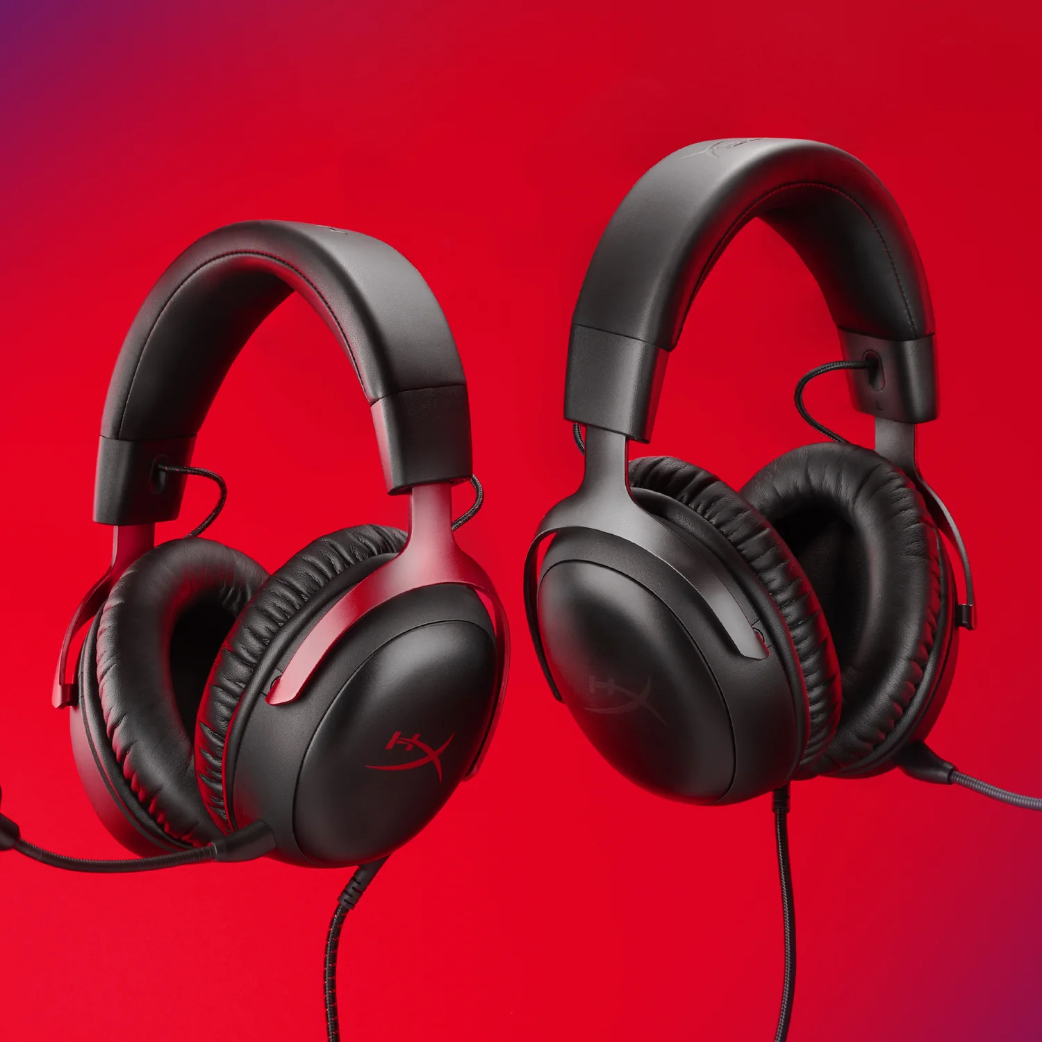 Headset Gaming HyperX Cloud III com Surround DTS 7.1 e Drivers 53mm - Preto/Vermelho - Imagem 5