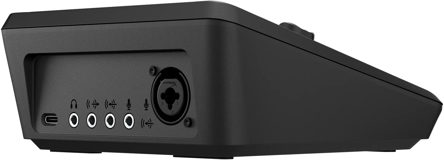 Misturador de Áudio HyperX com 6 Portas USB e Entrada XLR para Gaming e Streaming - Imagem 4