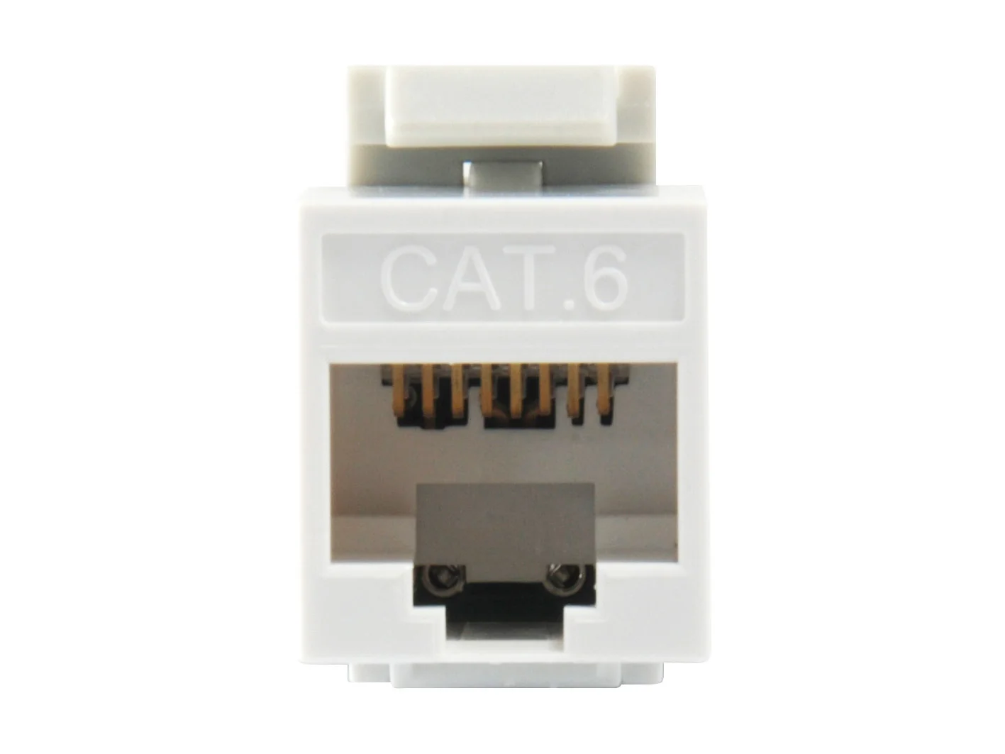 Conetor Keystone Equip Cat6 Slim Unshielded RJ-45 Branco (Conjunto 8 Unidades) - Imagem 4
