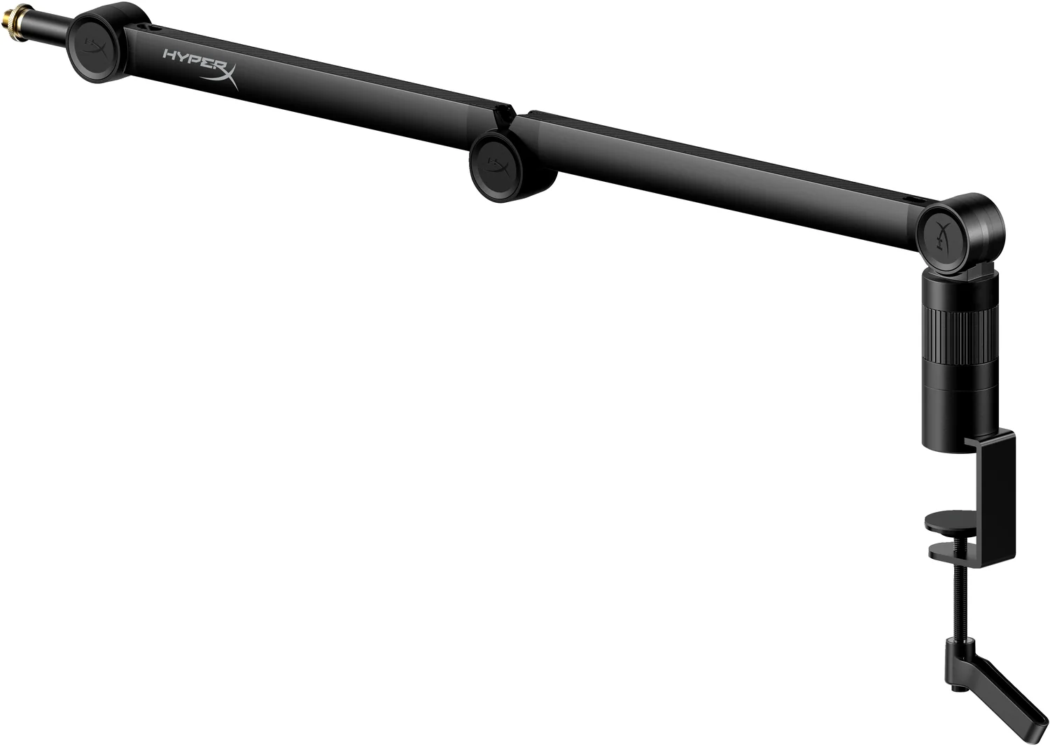 Braço Articulado HyperX Caster para Microfone e Câmara Suporte Profissional Streaming Preto
