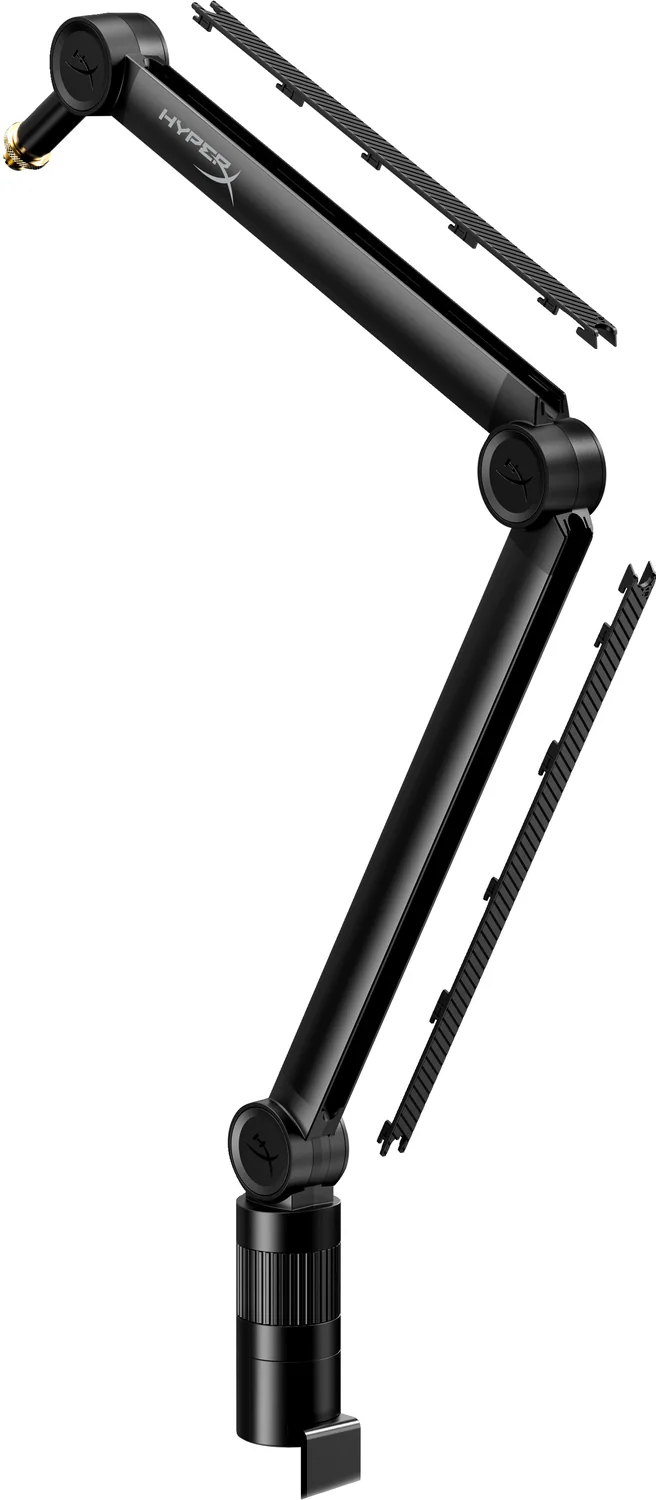 Braço Articulado HyperX Caster para Microfone e Câmara Suporte Profissional Streaming Preto - Imagem 5