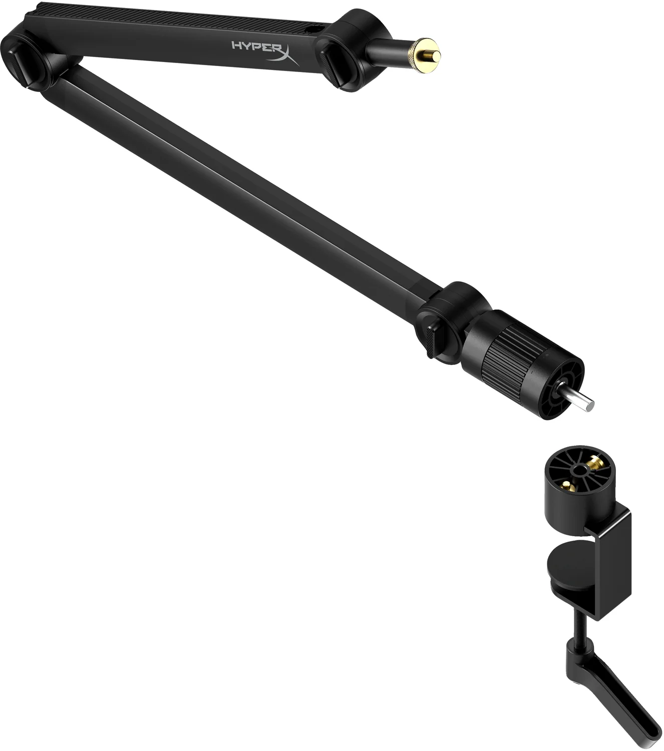 Braço Articulado HyperX Caster para Microfone e Câmara Suporte Profissional Streaming Preto - Imagem 6