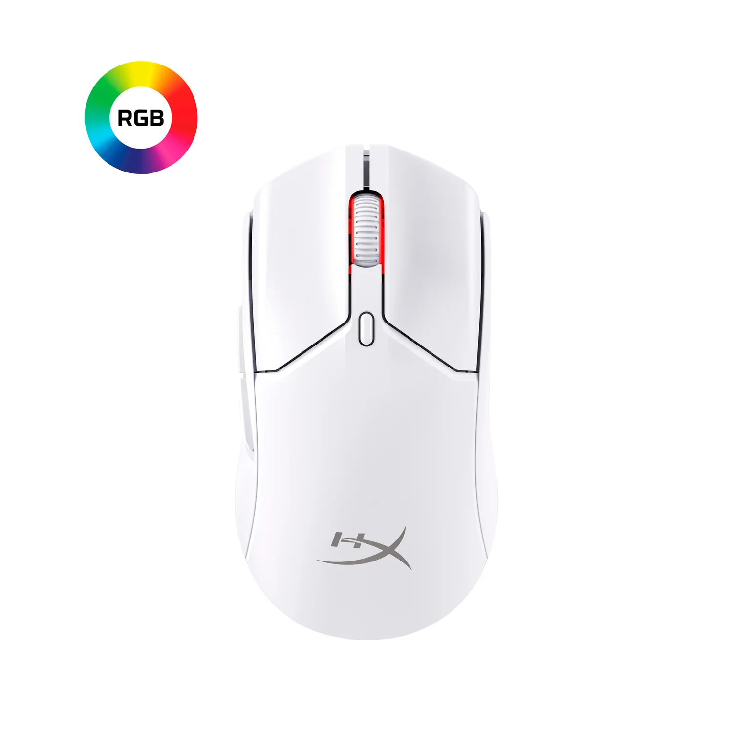 Rato Gaming Sem Fios HyperX Pulsefire Haste 2 Mini 26000 DPI Compacto Branco - Imagem 7