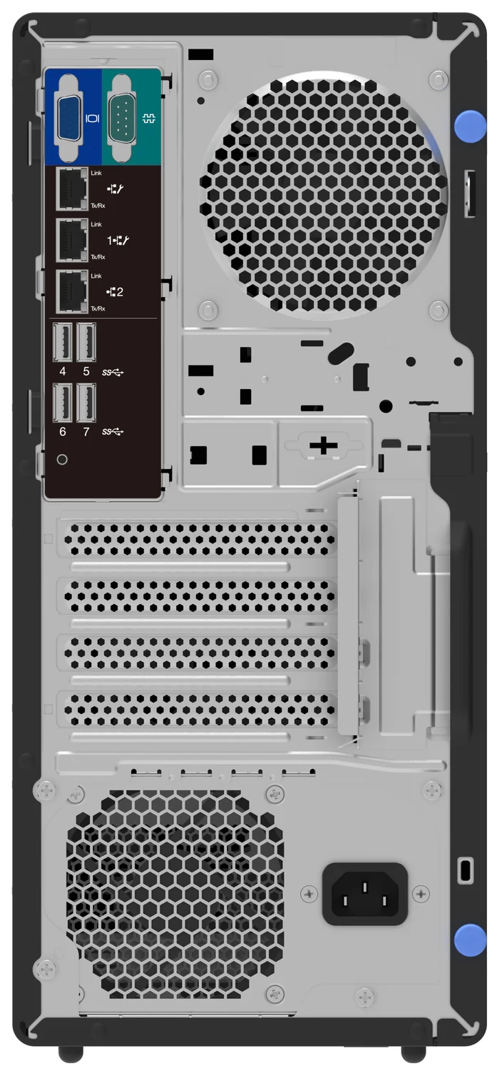 Servidor Tower Lenovo ThinkSystem ST50 V3 Xeon 6353P 32GB 2x960GB SSD - Imagem 4