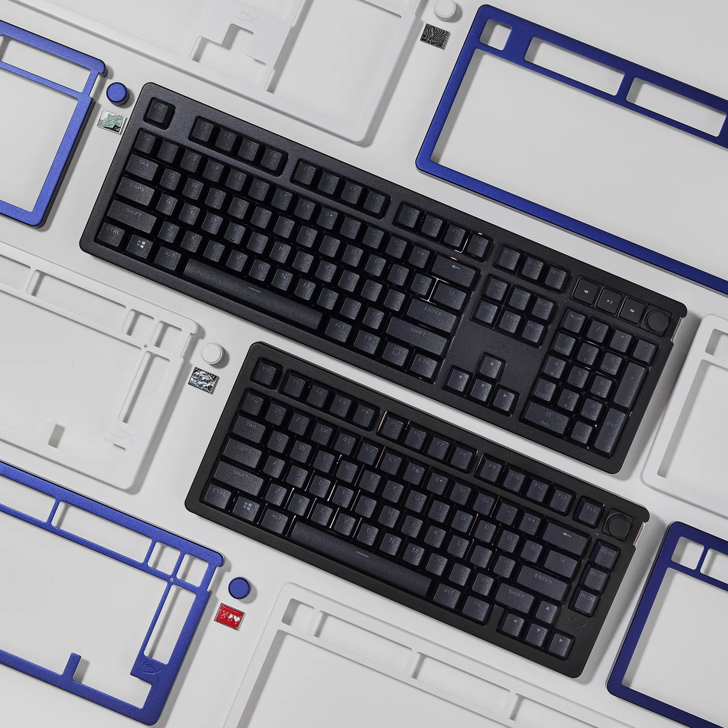Teclado gaming mecânico HyperX Alloy Rise RGB 8000Hz USB personalizável - Imagem 6