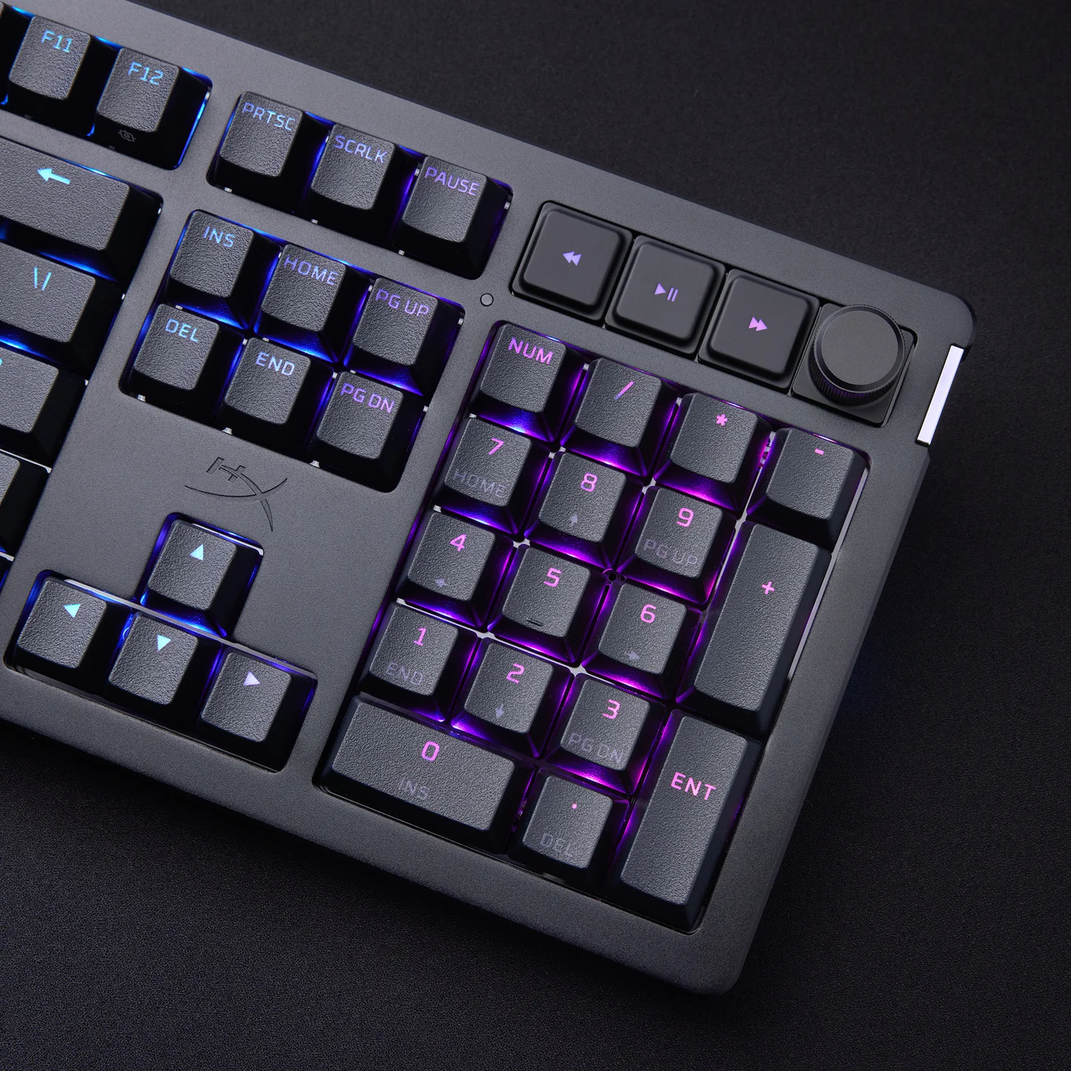 Teclado gaming mecânico HyperX Alloy Rise RGB 8000Hz USB personalizável - Imagem 4