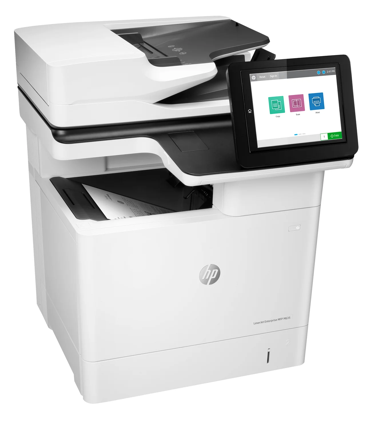 Impressora Multifuncional HP LaserJet Enterprise M635h Laser Mono - Imagem 2