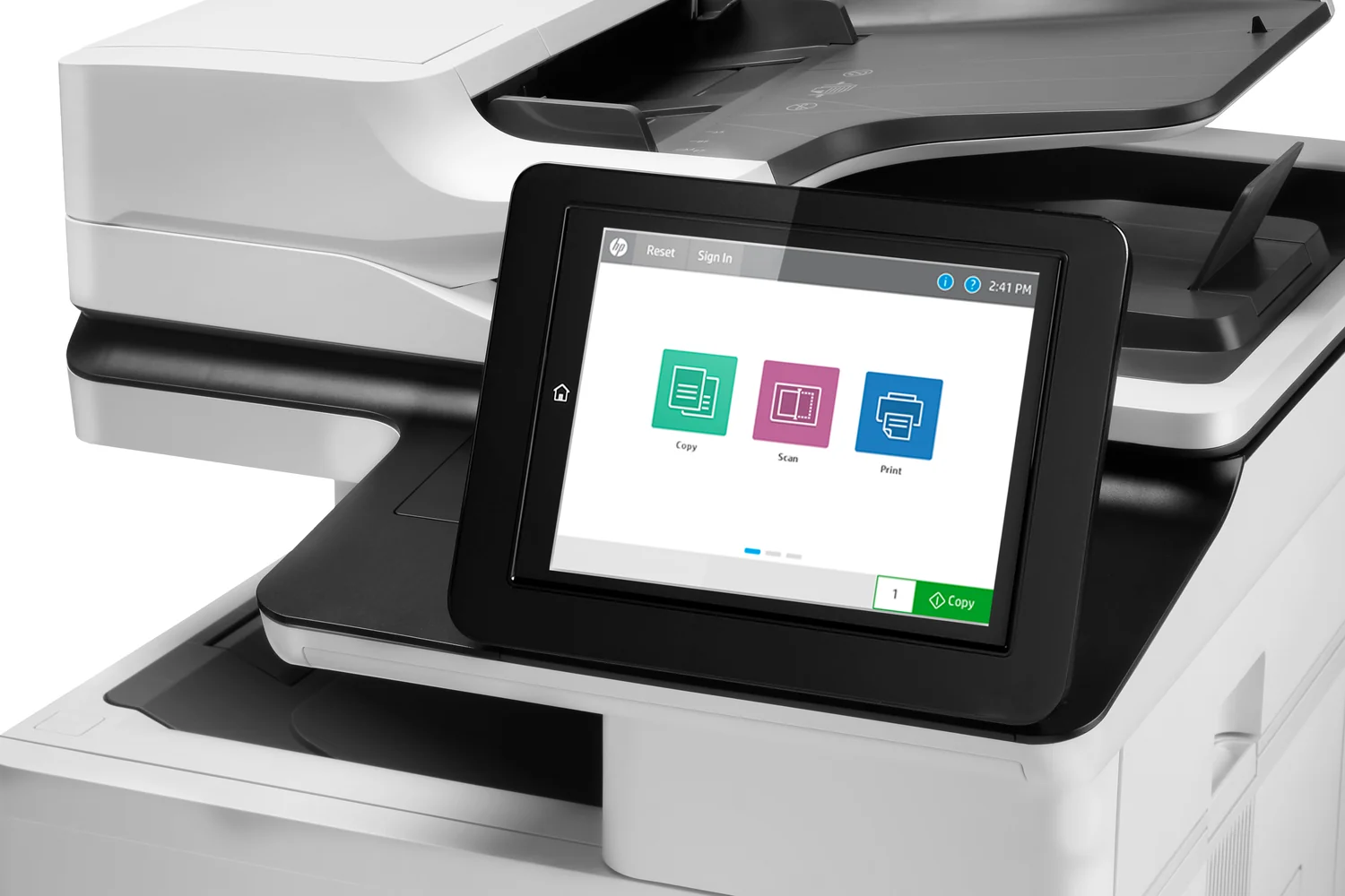 Impressora Multifuncional HP LaserJet Enterprise M635fht Laser Mono Fax - Imagem 3