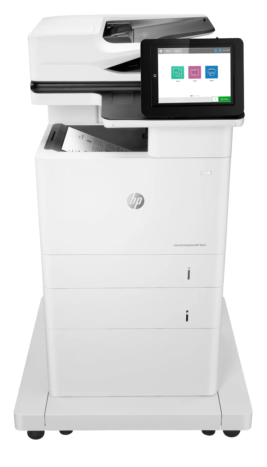 Impressora Multifuncional HP LaserJet Enterprise M635fht Laser Mono Fax - Imagem 1