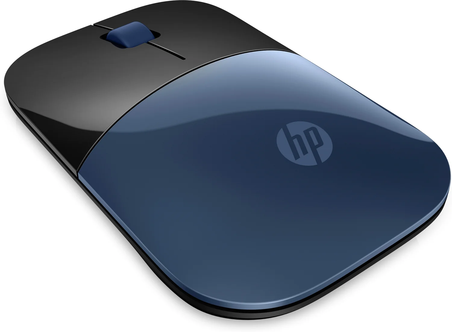 Rato Sem Fios HP Z3700 Blue LED 1200 DPI 2.4GHz Preto/Azul - Imagem 2