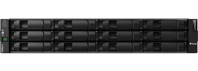 Baía de discos Lenovo ThinkSystem DE2000H Controller 8G HICless 2U12 LFF - Imagem 1
