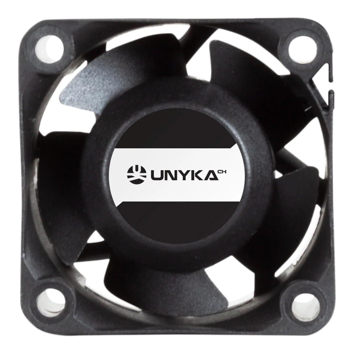 Ventoinha de Caixa UNYKAch 40mm 4-Pin 6000 RPM Preta - Imagem 2