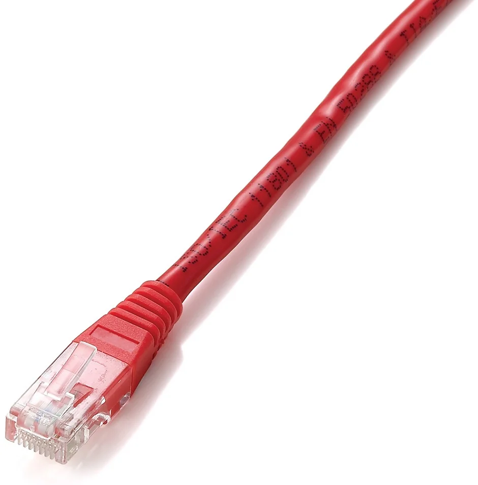 Cabo de rede Equip Cat5e U/UTP RJ-45 5m Vermelho 825424 - Imagem 1