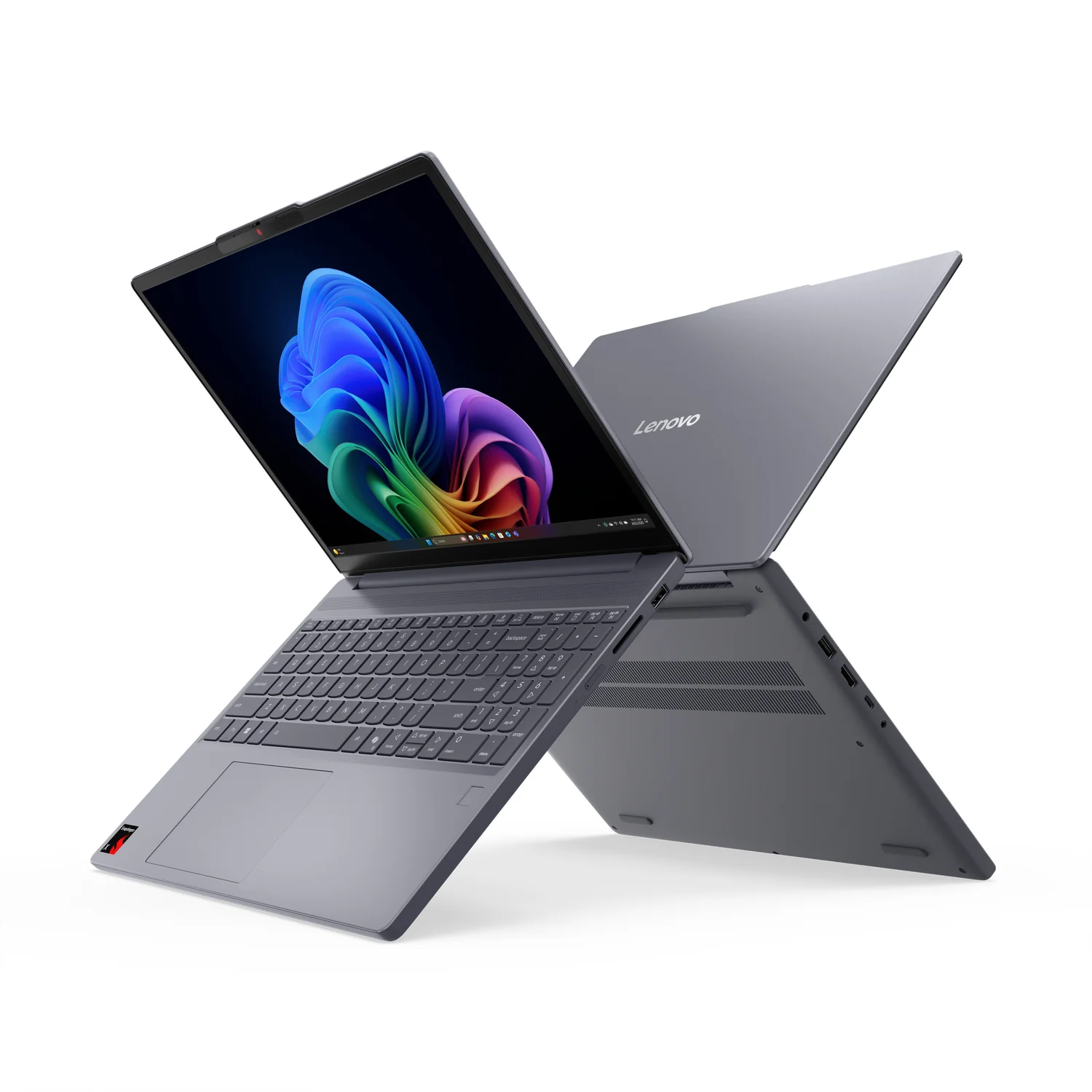 Portátil Lenovo IdeaPad Slim 3 15.3" WUXGA Snapdragon X1-26-100 16GB 512GB SSD Windows 11 Home Cinzento - Imagem 8