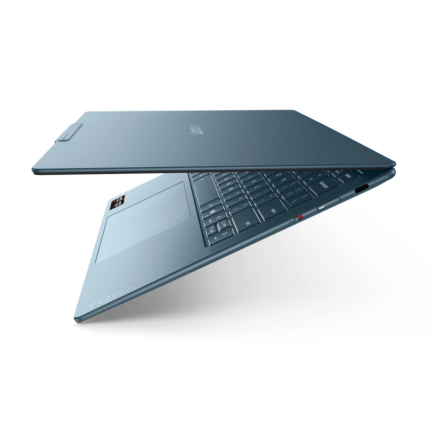 Portátil Lenovo Yoga Slim 7 14" OLED 2.8K AMD Ryzen AI 7 32GB 1TB SSD Windows 11 Home Verde-azulado + Rato - Imagem 7